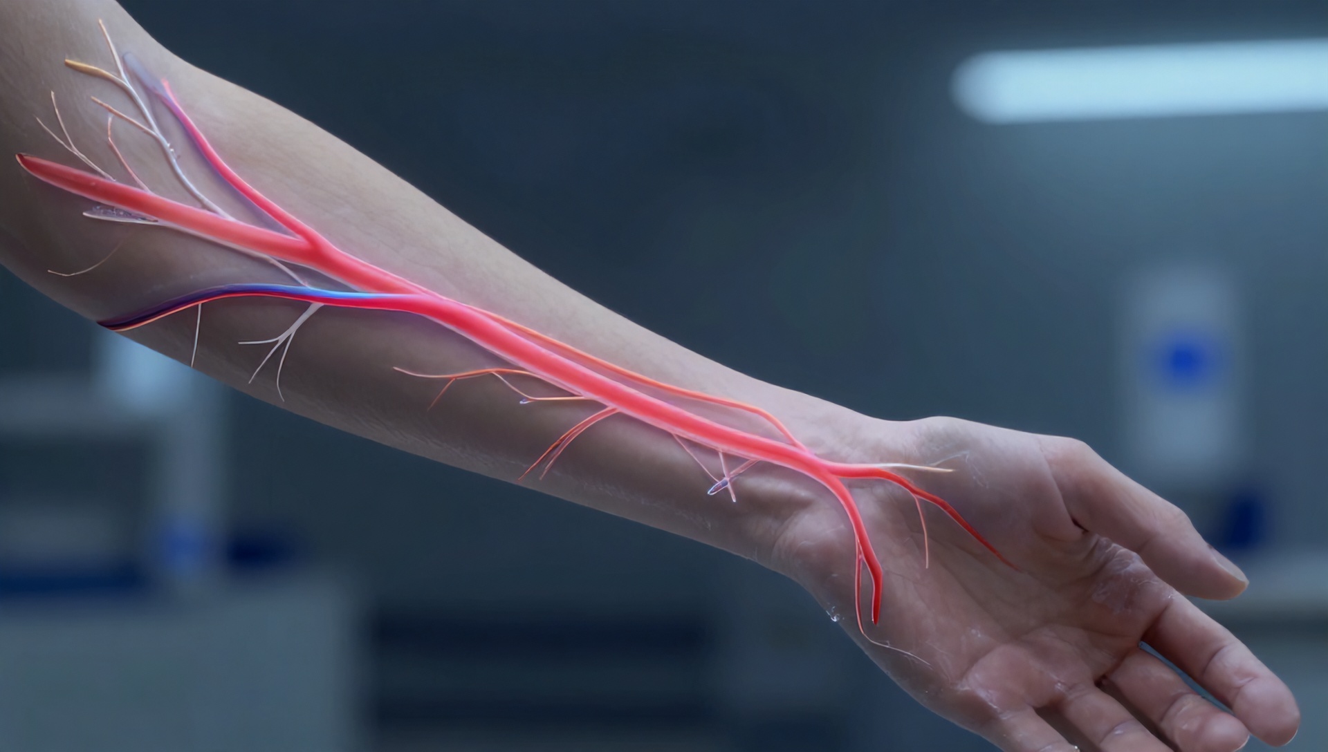Anatomia vascular e fluxo sanguíneo sob estresse mecânico